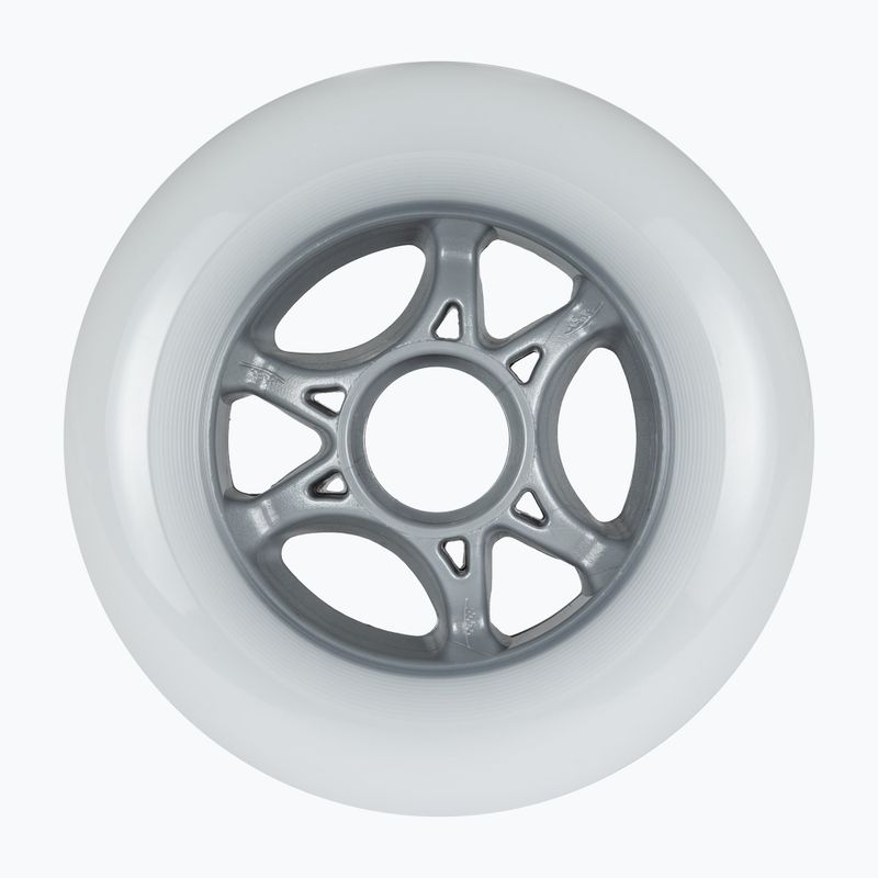 Powerslide Infinity II riedučių ratukai 100 mm/85A 4 vnt., balti 905224 3