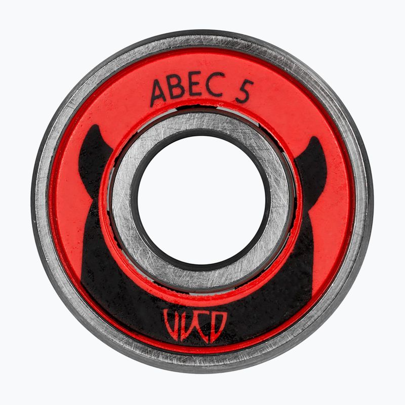 Wicked ABEC 5 8 pakuočių raudonos/juodos spalvos guoliai 310035