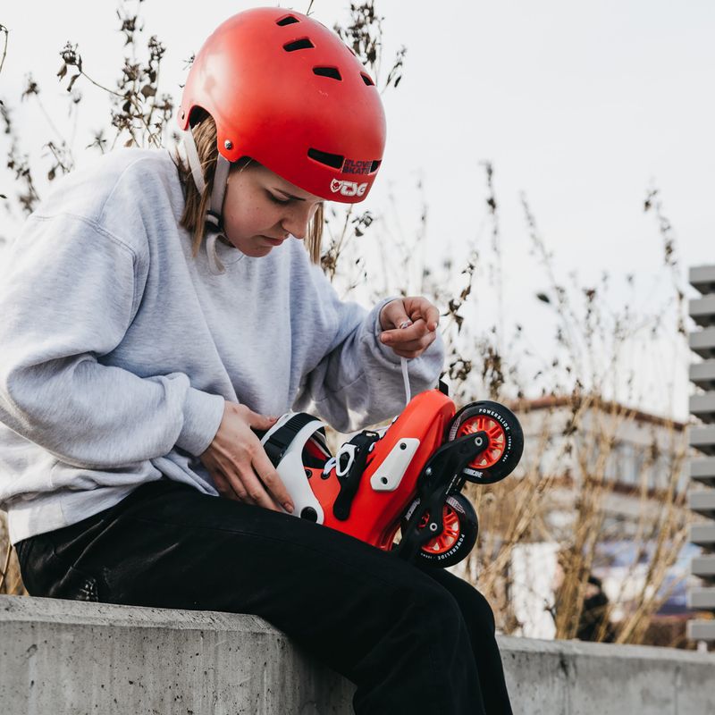 Powerslide MyFit riedučių kojinės baltos ir pilkos spalvos 900988 8