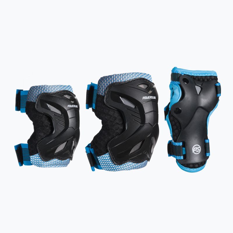 Powerslide Pro Set vaikiškos pagalvėlės, juodos 906027
