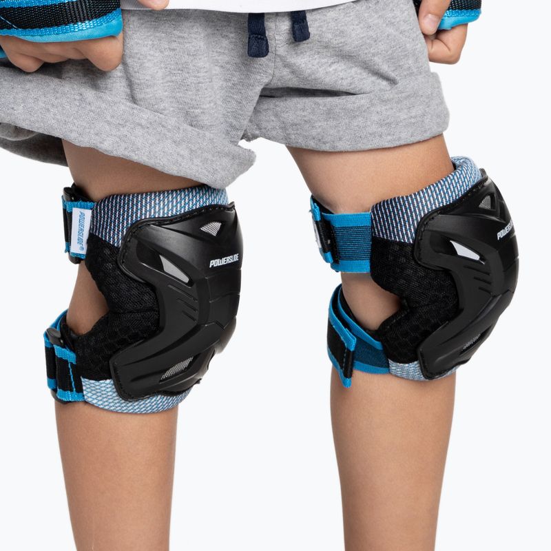 Powerslide Pro Set vaikiškos pagalvėlės, juodos 906027 13