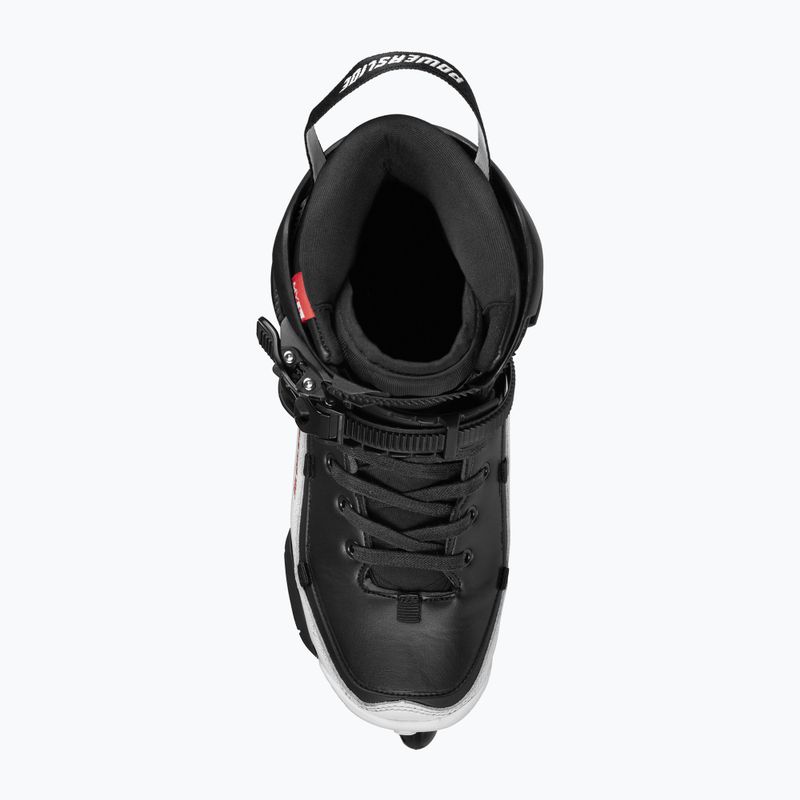 Riedučiai Powerslide Tau 90 black/white 4