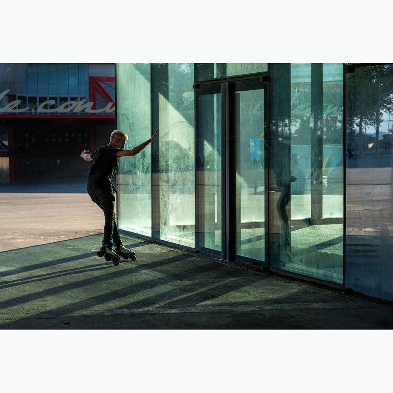 Riedučiai Powerslide Tau 90 black/white 10