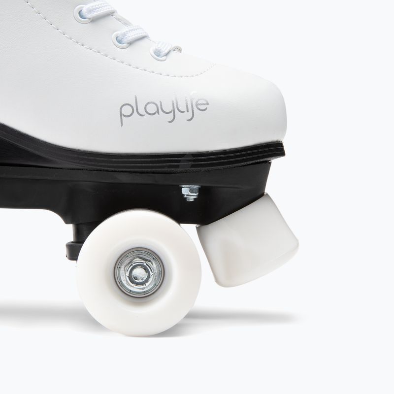 Vaikiškos ratukinės pačiūžos Playlife Classic white 6