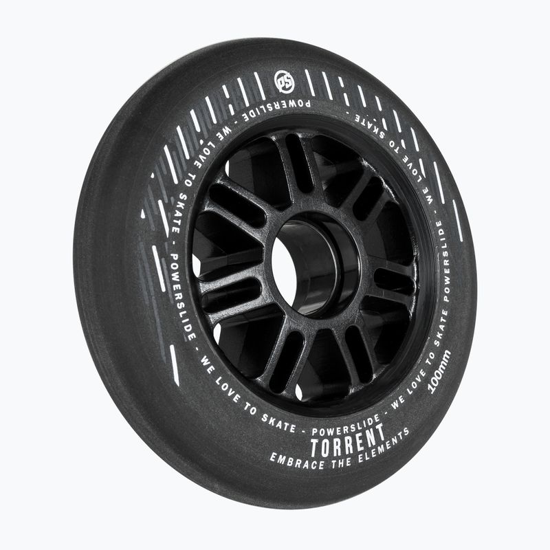 Riedučių ratukai Powerslide Torrent Rain 100 mm/84A 4 vnt. black 2