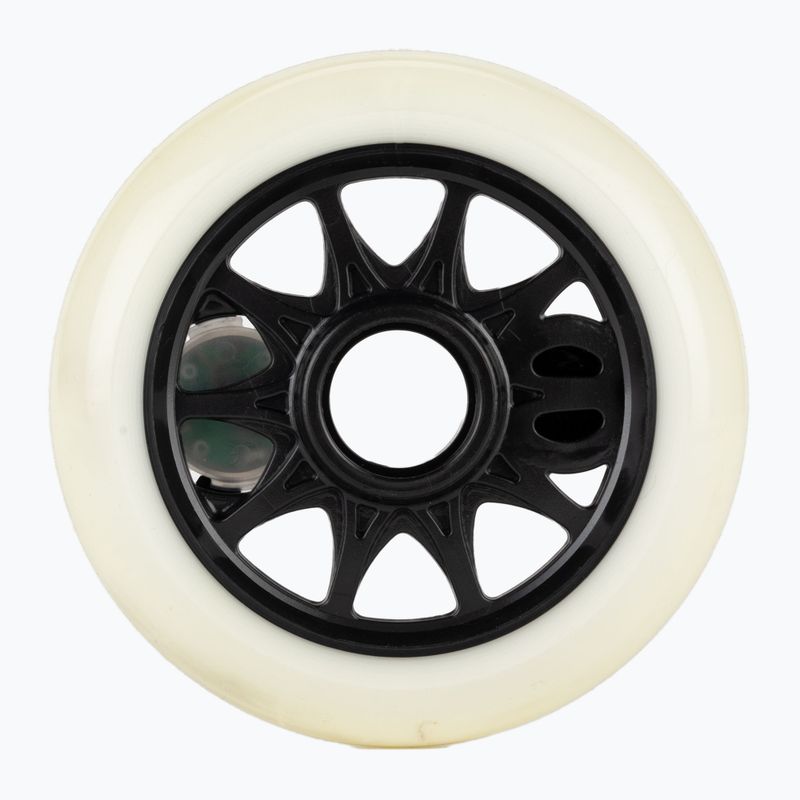 Powerslide Graphix LED Wheel 100 Left white 905345 riedučių ratai 2