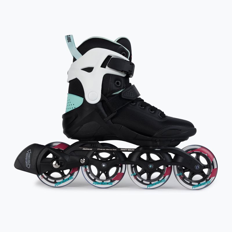 Powerslide moteriški riedučiai Phuzion Radon Teal 90 black 902011 2