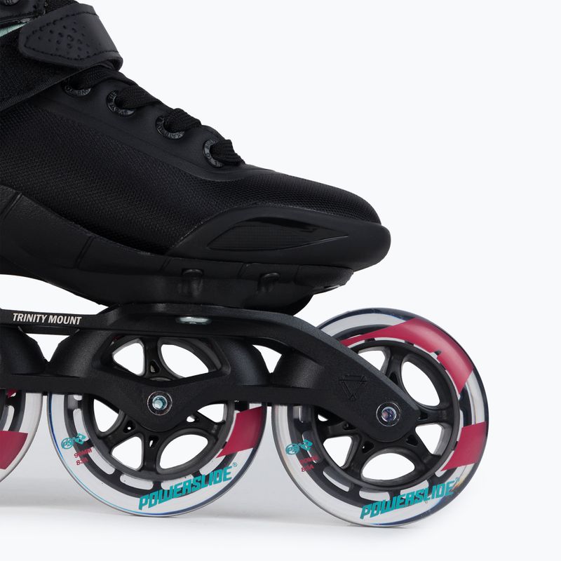 Powerslide moteriški riedučiai Phuzion Radon Teal 90 black 902011 6