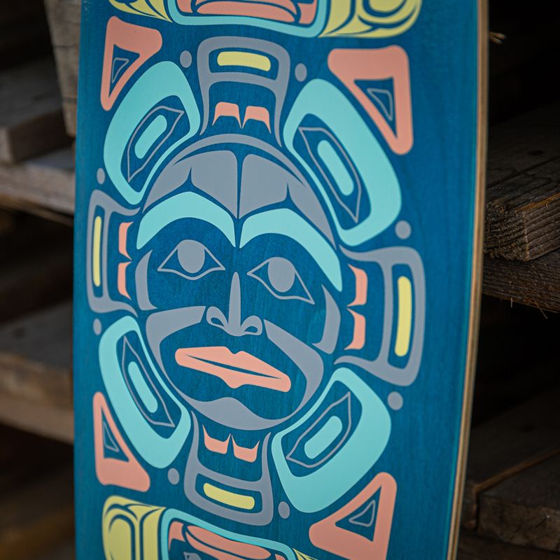 Playlife Seneca longboard riedlentė mėlyna 880294 11