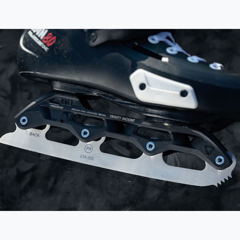 Pačiūžų peiliukai Powerslide Sabres W4 Ice Blades silver 8