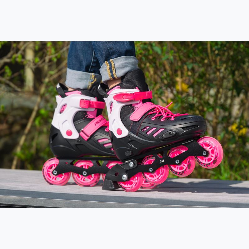 Vaikiški riedučiai Powerslide Khaan SQD Jr pink 5