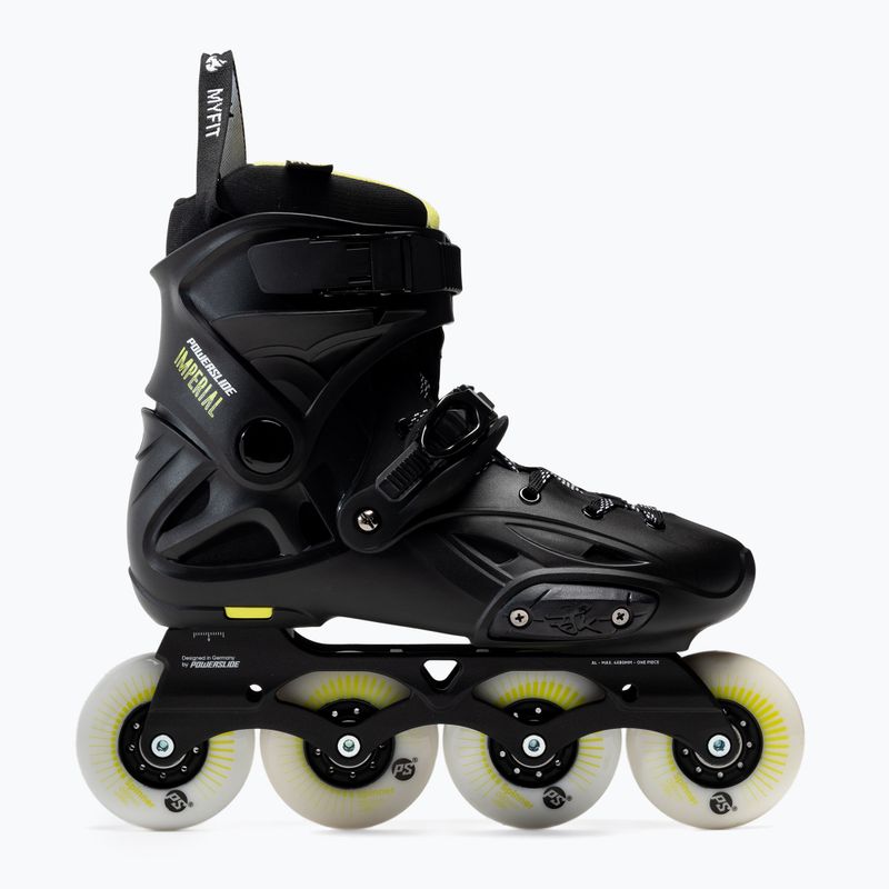 Powerslide vyriški riedučiai Imperial One 80 black/yellow 908376 2