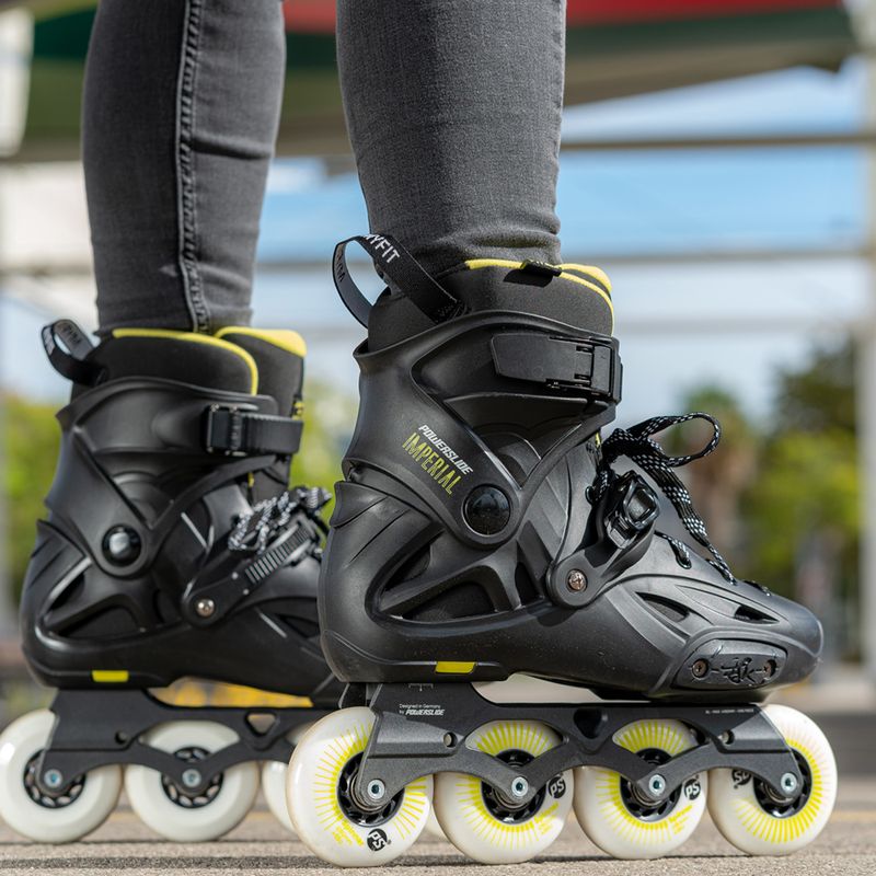 Powerslide vyriški riedučiai Imperial One 80 black/yellow 908376 10