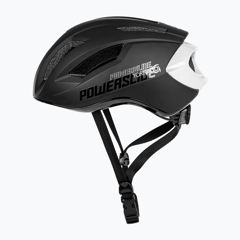 "Powerslide Tornado" šalmas juodas/baltas 4