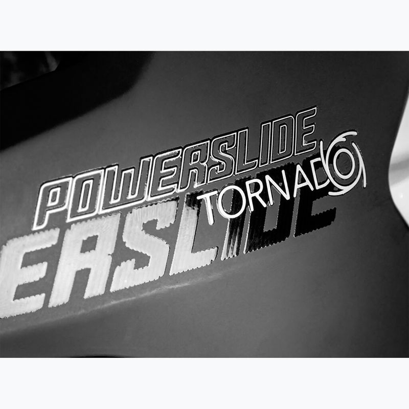 "Powerslide Tornado" šalmas juodas/baltas 9