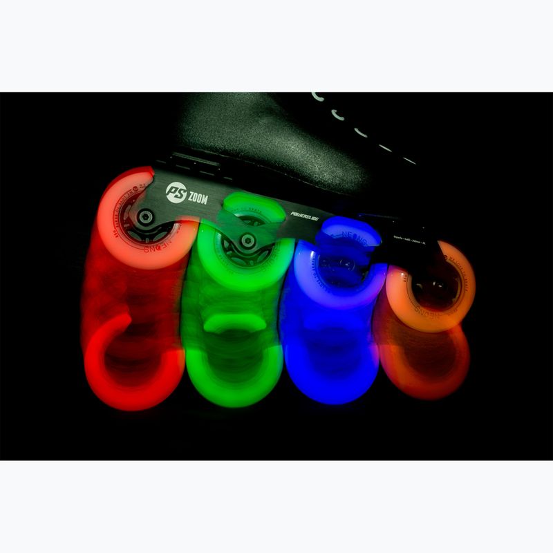 Powerslide Neons 80 mm/85A riedučių ratai 4 vnt. žali. 5