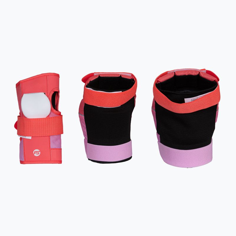 Apsaugų rinkinys Powerslide Standard Set red/pink 2
