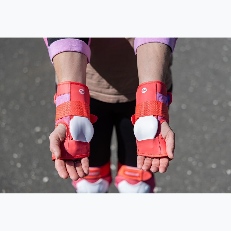 Apsaugų rinkinys Powerslide Standard Set red/pink 4