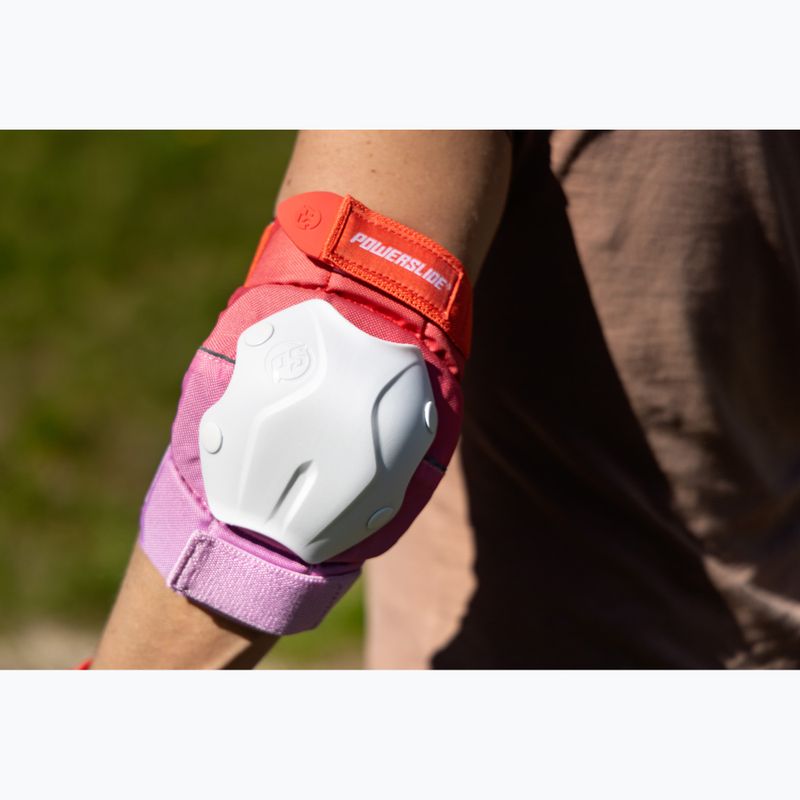 Apsaugų rinkinys Powerslide Standard Set red/pink 5