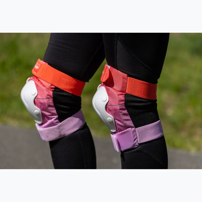 Apsaugų rinkinys Powerslide Standard Set red/pink 7