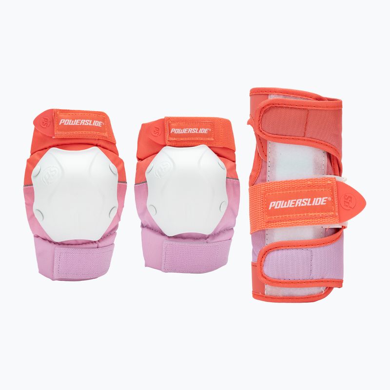Apsaugų rinkinys Powerslide Standard Set red/pink