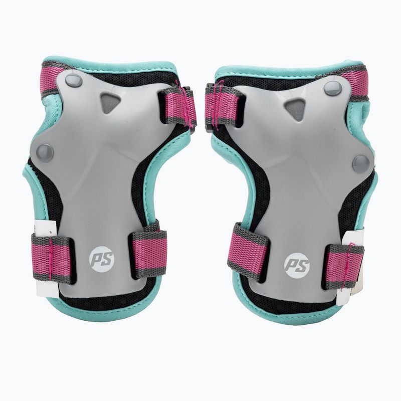 Vaikiškų apsaugų rinkinys Powerslide Kids Pro Set grey/pink 6