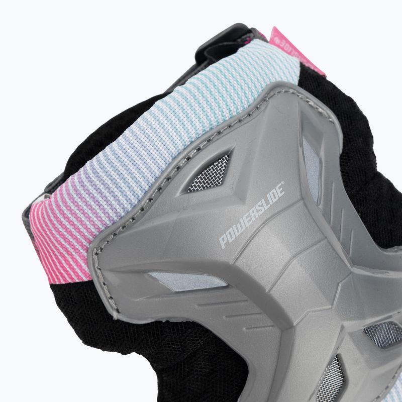 Vaikiškų apsaugų rinkinys Powerslide Kids Pro Set grey/pink 9