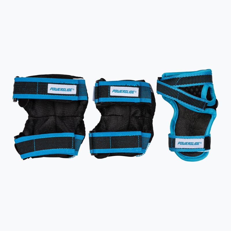 Vaikiškų apsaugų rinkinys Powerslide Kids Pro Set black/blue 2
