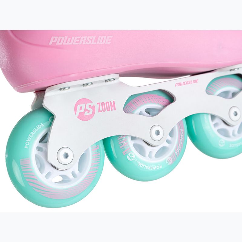 Powerslide moteriški riedučiai Zoom cotton candy pink 15