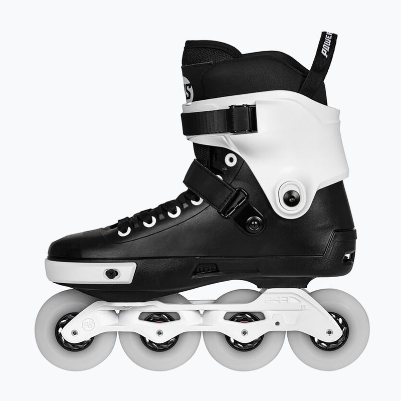 Powerslide Next Core 80 juodos/baltos spalvos riedučiai 2