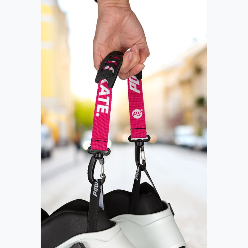 Riedučių nešiojimo dirželis Powerslide Skate Carry pink 3