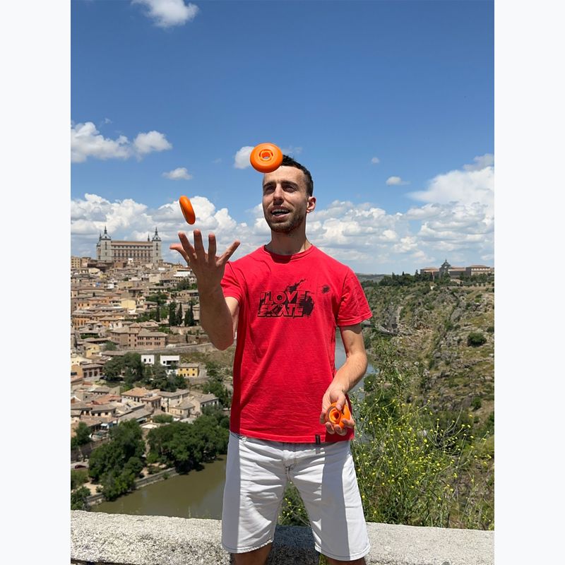 Riedučių ratukai Powerslide King of Slides 4 pcs 76 mm/90A orange/orange 7