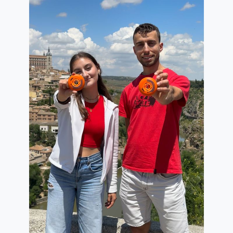 Riedučių ratukai Powerslide King of Slides 4 pcs. 80 mm/90A orange/orange 5