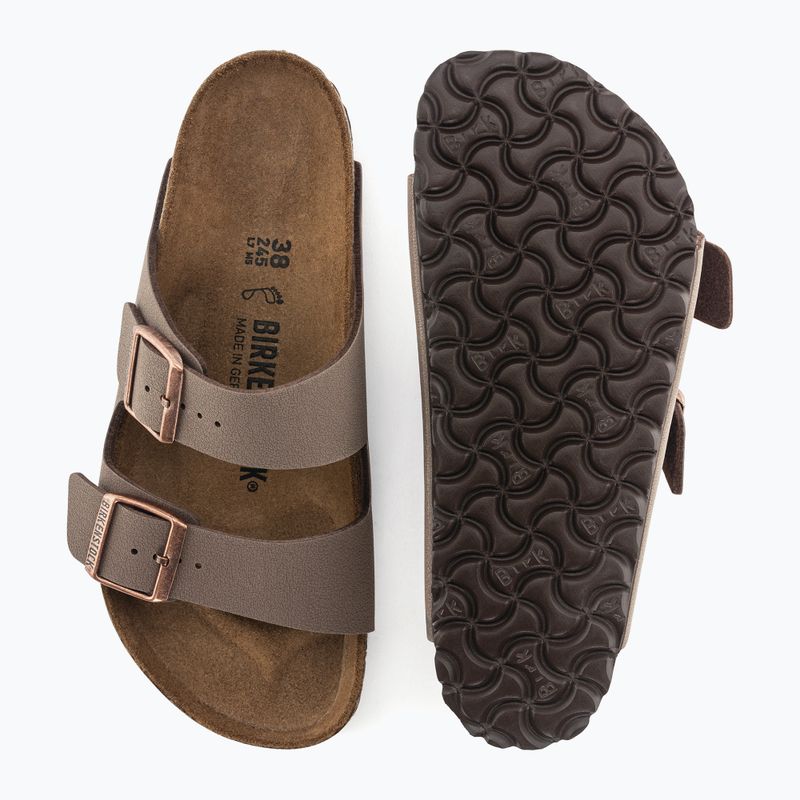 Šlepetės BIRKENSTOCK Arizona BFBC Narrow mocha 9