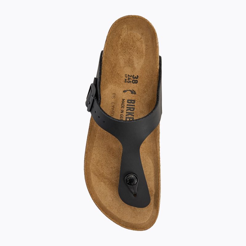 Šlepetės per pirštą BIRKENSTOCK Gizeh BF Narrow black 5