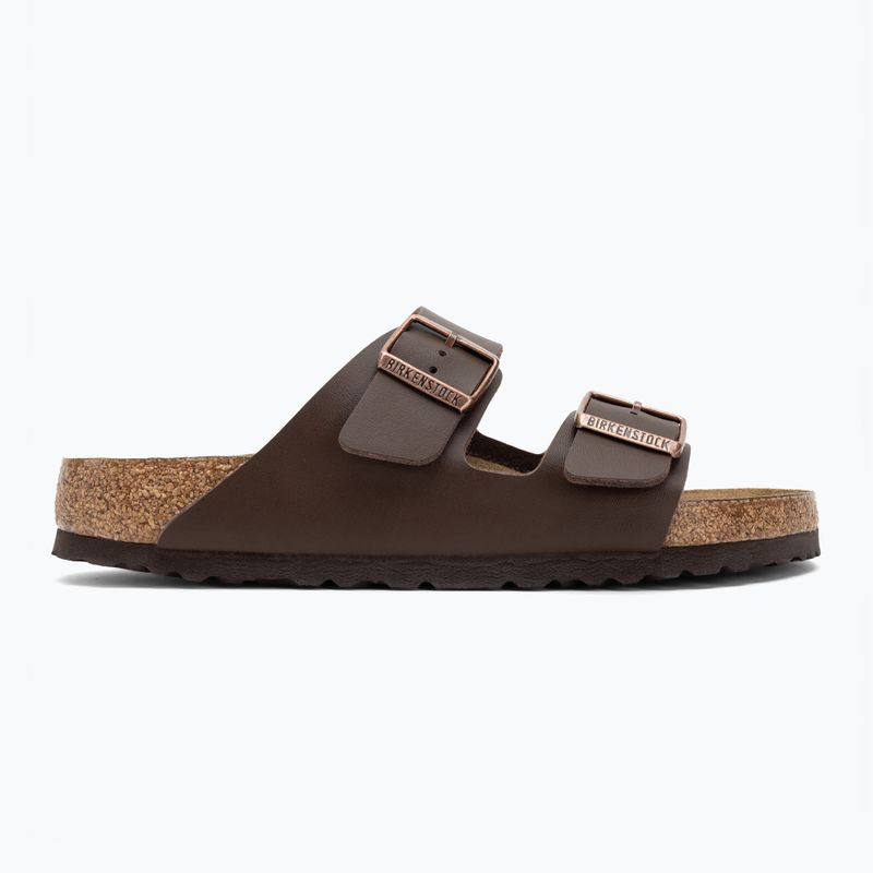 Šlepetės BIRKENSTOCK Arizona BF Regular dark brown 2