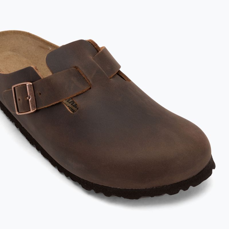 Šlepetės BIRKENSTOCK Boston LEOI Narrow habana 7