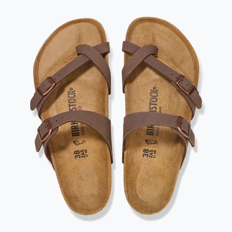 Šlepetės BIRKENSTOCK Mayari Birkibuc mocca 3