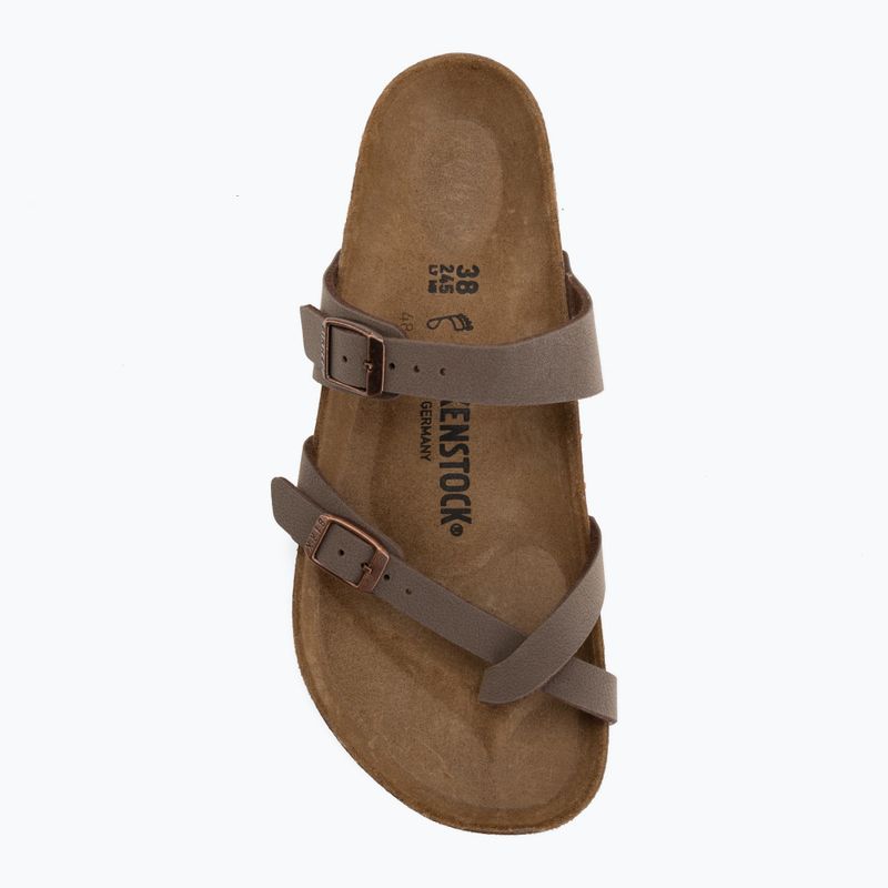 Šlepetės BIRKENSTOCK Mayari Birkibuc mocca 5