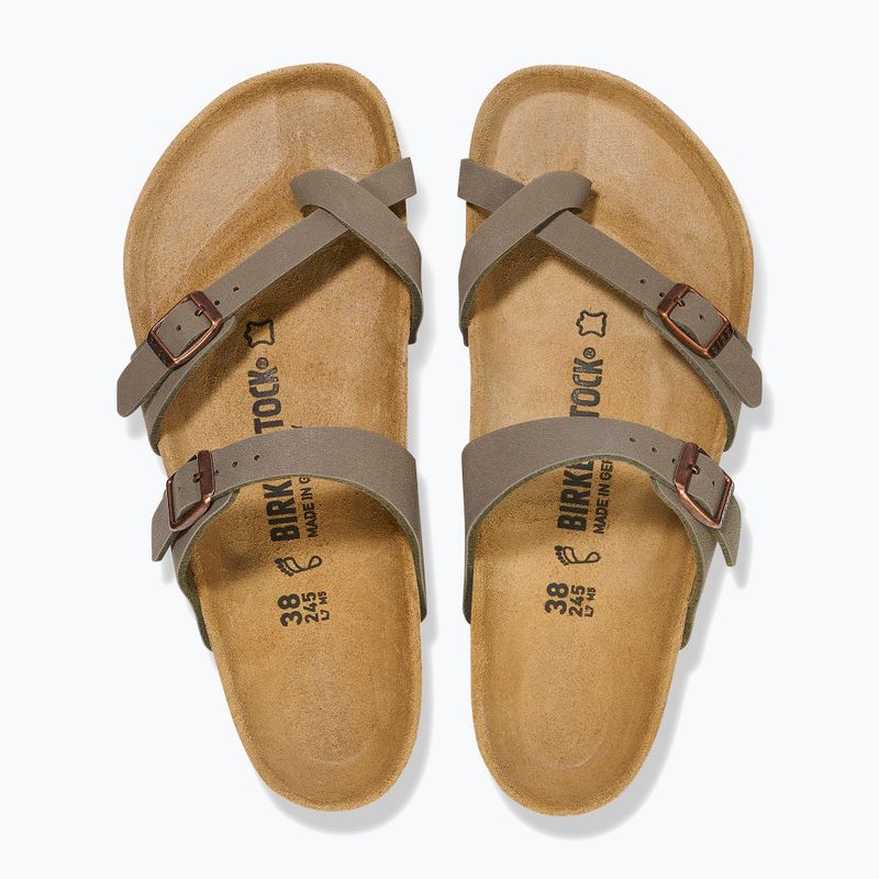 Šlepetės BIRKENSTOCK Mayari Birkibuc stone 3