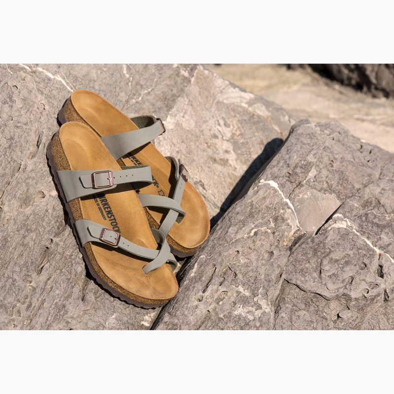 Šlepetės BIRKENSTOCK Mayari Birkibuc stone 4