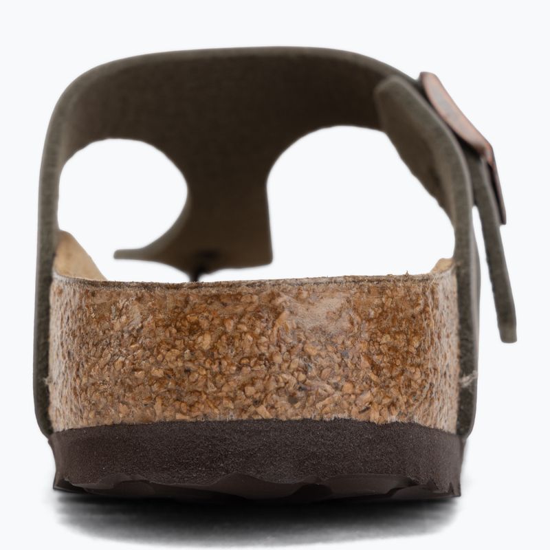 Šlepetės BIRKENSTOCK Gizeh Birkibuc Narrow stone 6