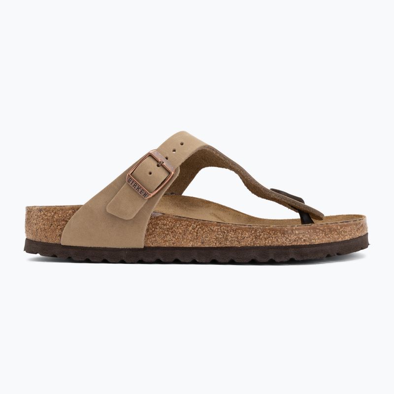 Šlepetės BIRKENSTOCK Gizeh Oiled Leather tabacco brown 2