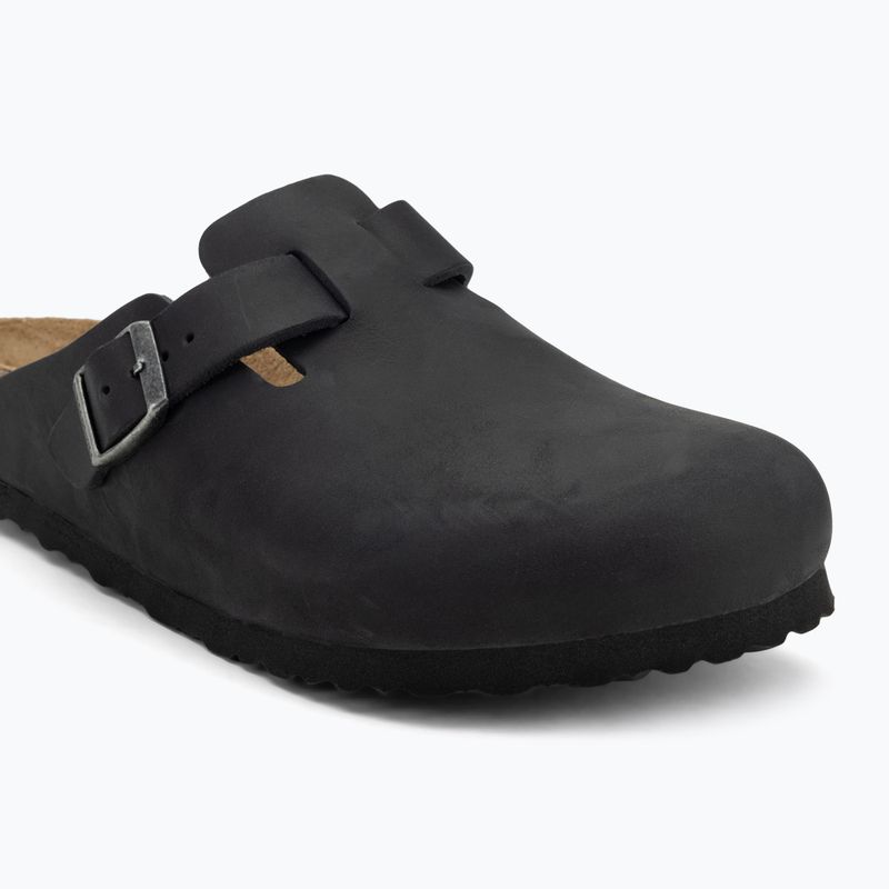 Šlepetės BIRKENSTOCK Boston LEOI Regular black 7