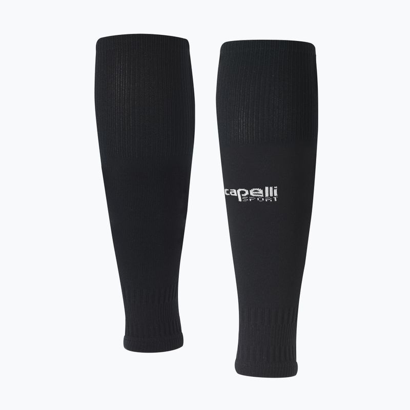Vyriški Capelli Sock Sleeve futbolo antblauzdžiai juoda/balta