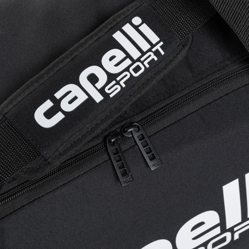 Vyriškas futbolo krepšys Capelli Club I Duffle M black/white 5