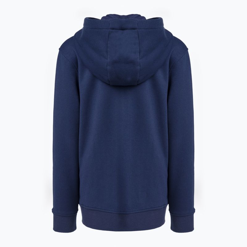 Vaikiški futbolo džemperiai Capelli Basics Youth Zip Hoodie navy 2