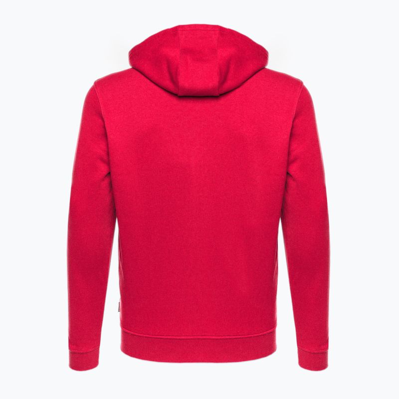 Vyriški Capelli Basics Adult Zip Hoodie futbolo džemperiai raudoni 2