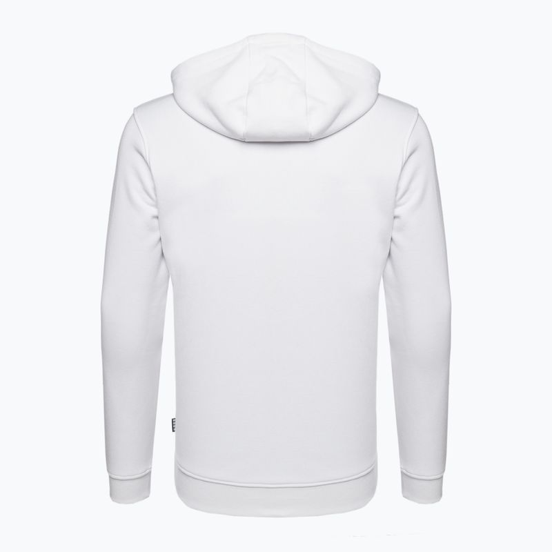 Vyriški Capelli Basics Adult Zip Hoodie futbolo džemperiai balta 2