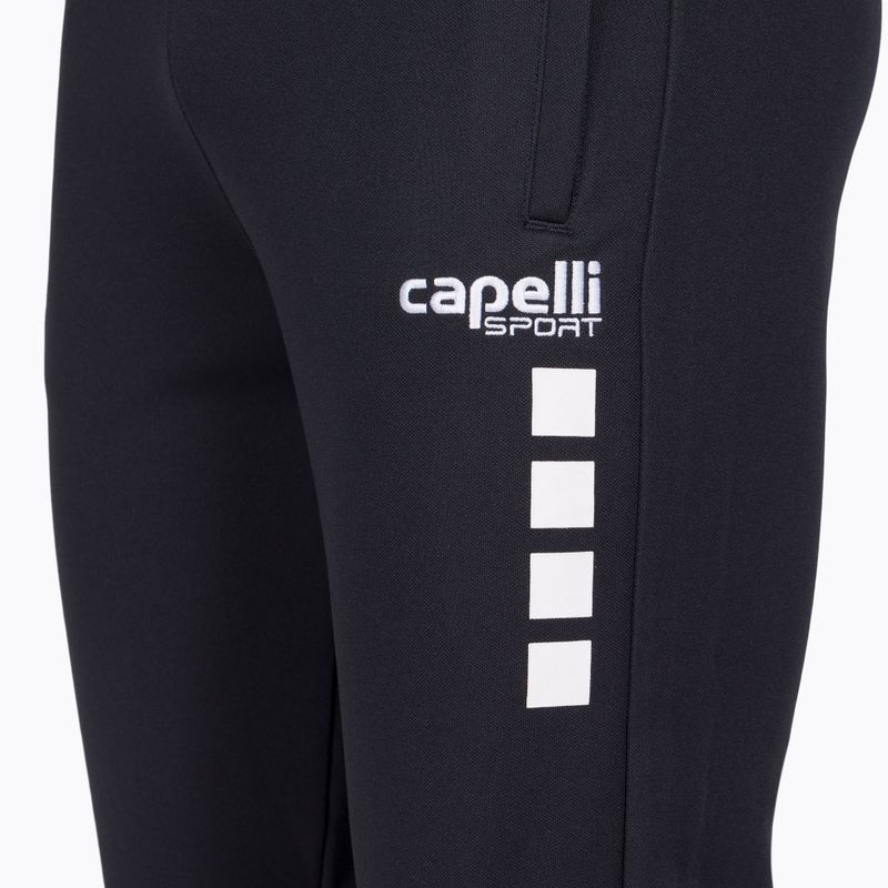 Capelli Uptown Youth Training futbolo kelnės juoda/balta 3